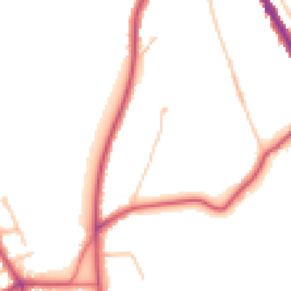 Daytime road noise heatmap for CR3 0HD