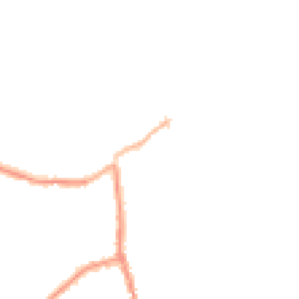 Night-time road noise heatmap for CR3 5UP