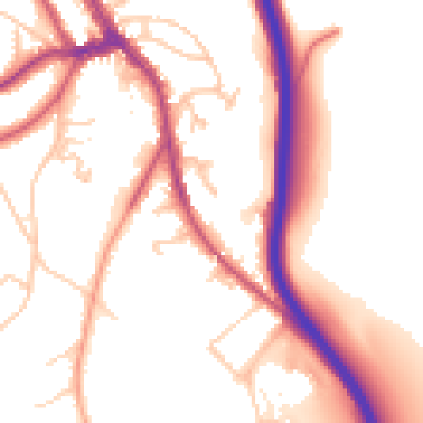 Daytime road noise heatmap for CR3 6BY