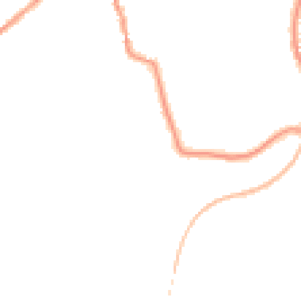 Night-time road noise heatmap for CR3 6FF