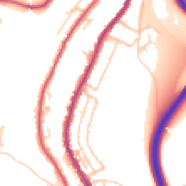 Daytime road noise heatmap for CR3 6FL
