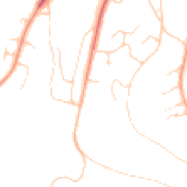 Daytime road noise heatmap for CR3 6HT