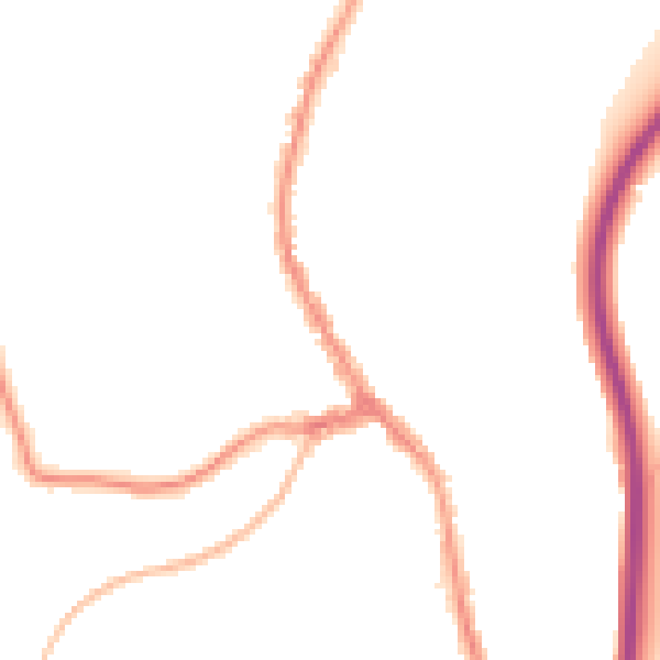 Night-time road noise heatmap for CR3 6QB