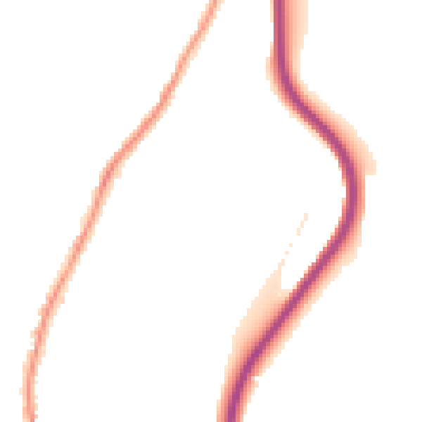 Night-time road noise heatmap for CR3 6QU