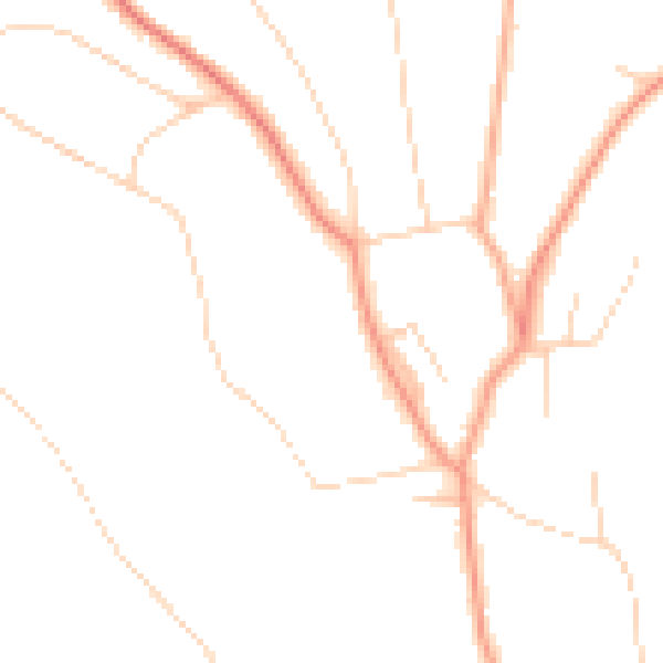 Daytime road noise heatmap for CR3 7DA