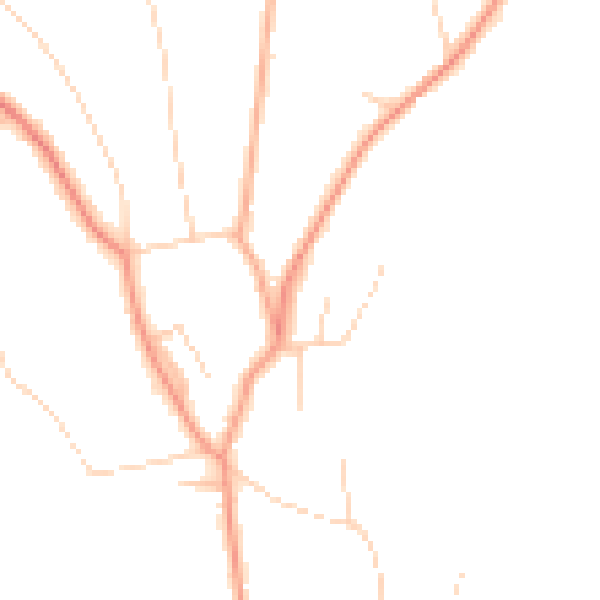 Daytime road noise heatmap for CR3 7ER