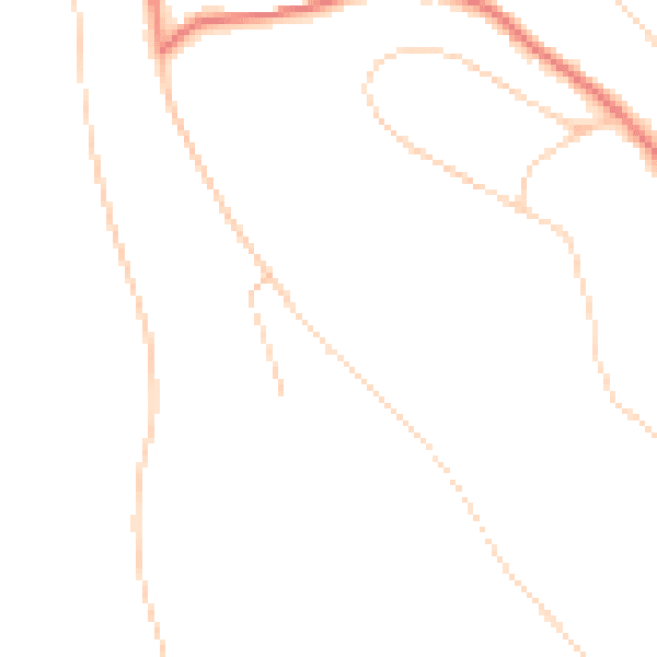 Daytime road noise heatmap for CR3 7JX