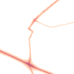Night-time road noise heatmap for CR4 1FP