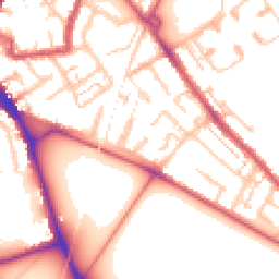 Daytime road noise heatmap for CR4 1HL