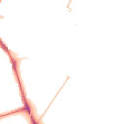 Night-time road noise heatmap for CR4 1HL