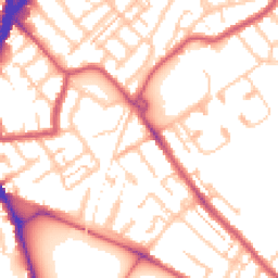 Daytime road noise heatmap for CR4 1SF