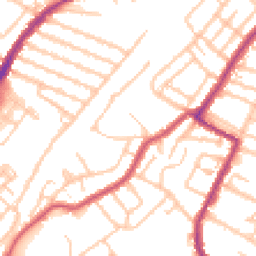 Daytime road noise heatmap for CR4 1TL