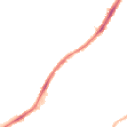 Night-time road noise heatmap for CR4 2AJ