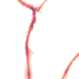 Night-time road noise heatmap for CR4 2AS