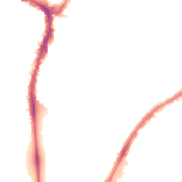 Night-time road noise heatmap for CR4 2BE