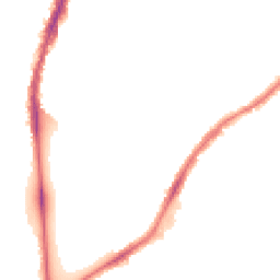 Night-time road noise heatmap for CR4 2DP