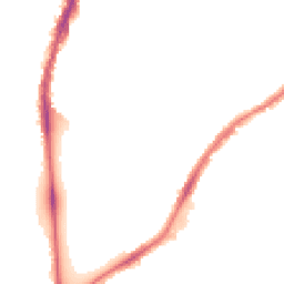 Night-time road noise heatmap for CR4 2DS