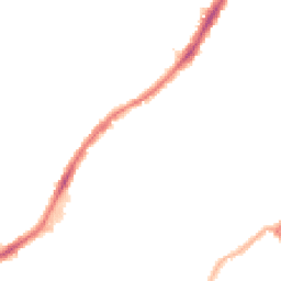 Night-time road noise heatmap for CR4 2EY