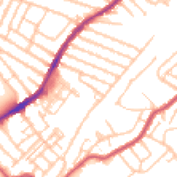 Daytime road noise heatmap for CR4 2HT