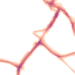 Night-time road noise heatmap for CR4 3AF