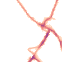 Night-time road noise heatmap for CR4 3AX