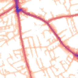 Daytime road noise heatmap for CR4 3DT