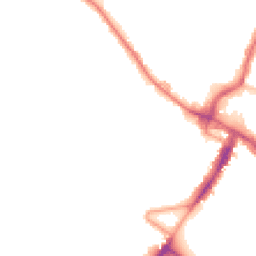 Night-time road noise heatmap for CR4 3GR