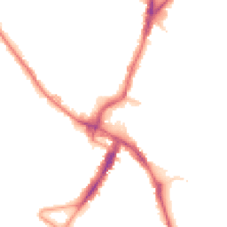 Night-time road noise heatmap for CR4 3HD