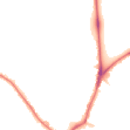 Night-time road noise heatmap for CR4 3HT