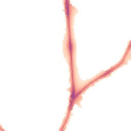 Night-time road noise heatmap for CR4 3LR