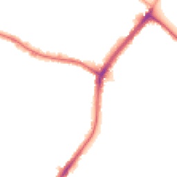 Night-time road noise heatmap for CR4 4BL