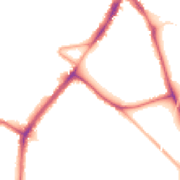 Night-time road noise heatmap for CR4 4LA