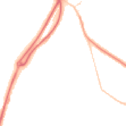 Night-time road noise heatmap for CR5 1AB