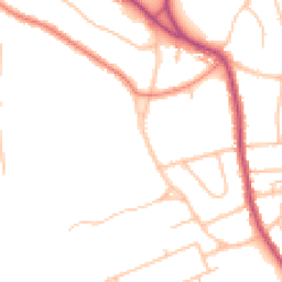 Daytime road noise heatmap for CR5 1BB