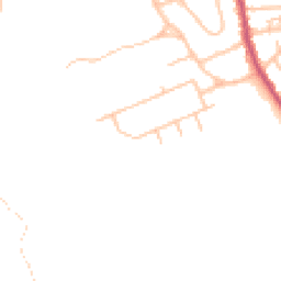 Daytime road noise heatmap for CR5 1BU