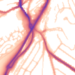 Daytime road noise heatmap for CR5 1DR