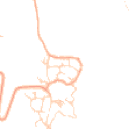 Daytime road noise heatmap for CR5 1NW