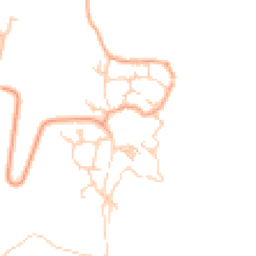 Daytime road noise heatmap for CR5 1NZ