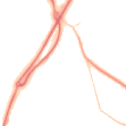 Night-time road noise heatmap for CR5 1RA