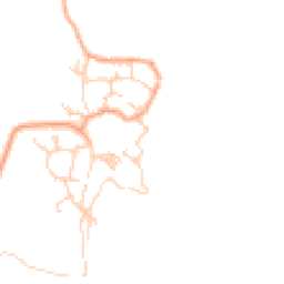 Daytime road noise heatmap for CR5 1RZ
