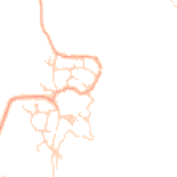 Daytime road noise heatmap for CR5 1SB