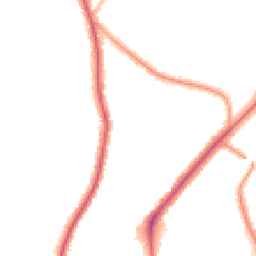 Night-time road noise heatmap for CR5 2AY