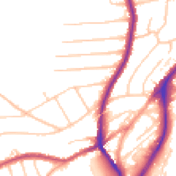 Daytime road noise heatmap for CR5 2DR