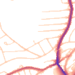 Daytime road noise heatmap for CR5 2DX