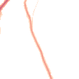 Night-time road noise heatmap for CR5 2LH