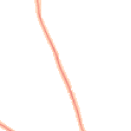 Night-time road noise heatmap for CR5 2LL