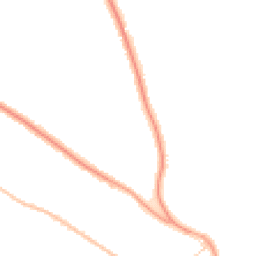 Night-time road noise heatmap for CR5 2LU