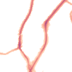 Night-time road noise heatmap for CR5 2NJ