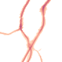 Night-time road noise heatmap for CR5 2NR