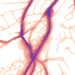 Daytime road noise heatmap for CR5 2NT